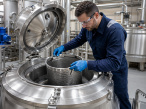 Manutenzione centrifughe industriali